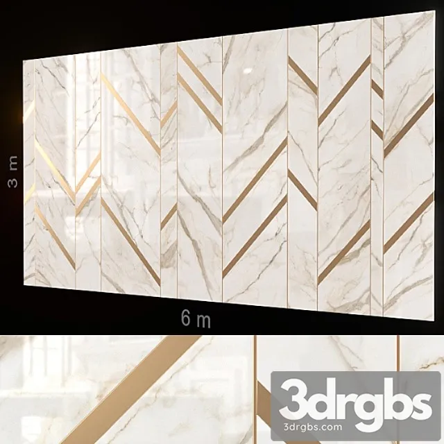 Decorative wall 215. 3D Model Download Decorative wall 215. 3D Model Download