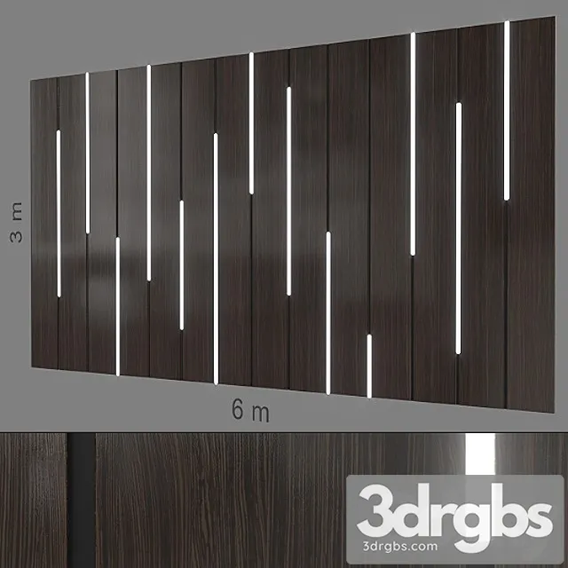 Decorative wall 219. 3D Model Download Decorative wall 219. 3D Model Download