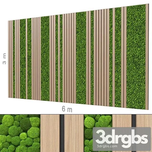 Decorative wall 224. 3D Model Download Decorative wall 224. 3D Model Download