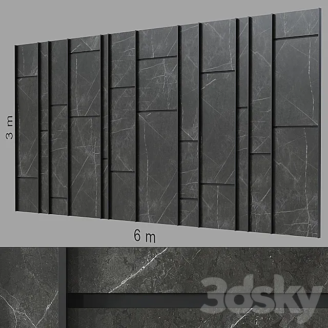 Decorative wall 239. 3DModel Decorative wall 239. 3DModel