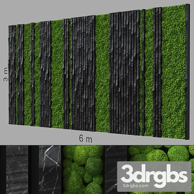 Decorative Wall 240 3D Model Download