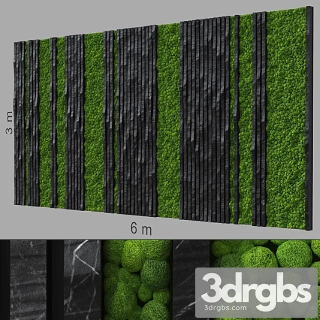 Decorative wall 240. 3D Model Download Decorative wall 240. 3D Model Download
