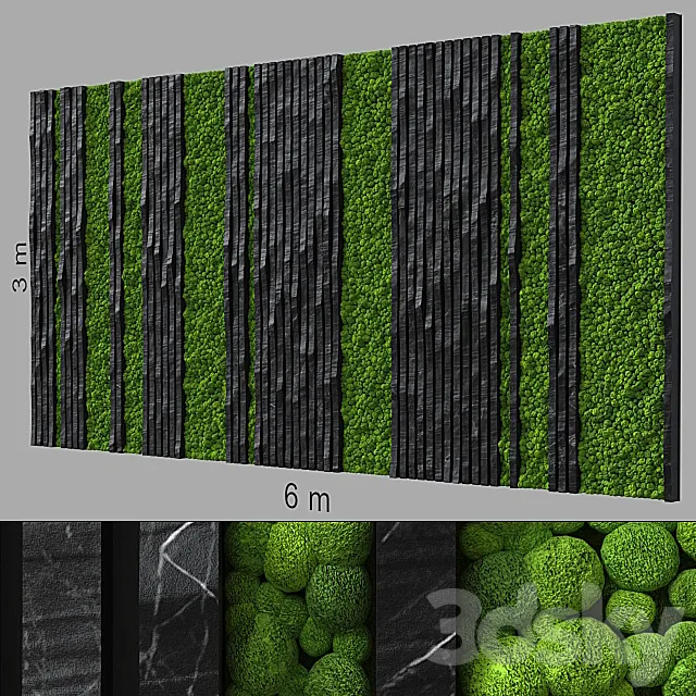 Decorative wall 240. 3DModel Decorative wall 240. 3DModel