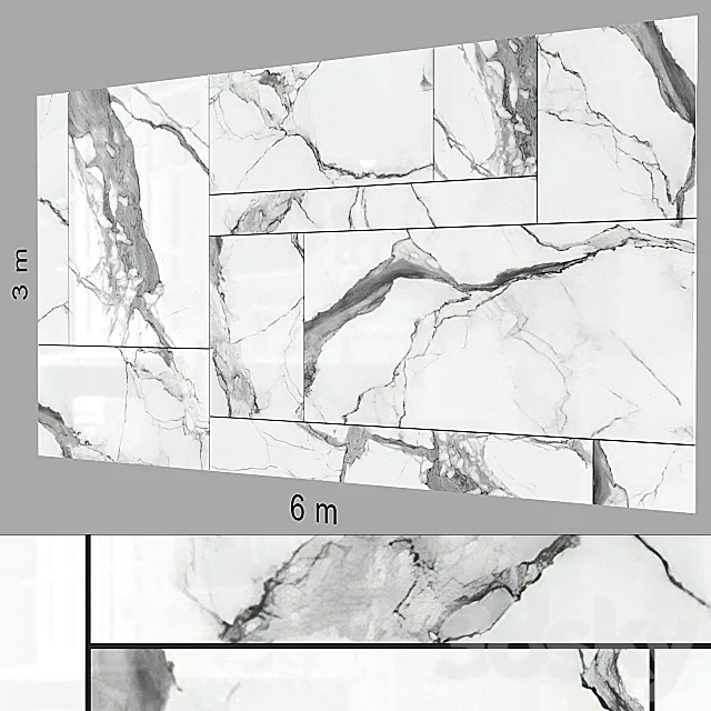 Decorative wall 244. 3DModel Decorative wall 244. 3DModel