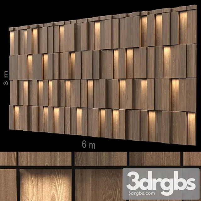 Decorative wall 245. 3D Model Download Decorative wall 245. 3D Model Download