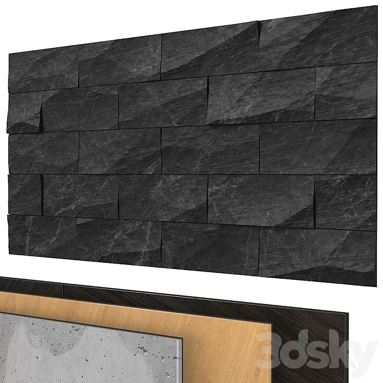 Decorative wall 278. 3D Model Decorative wall 278. 3D Model