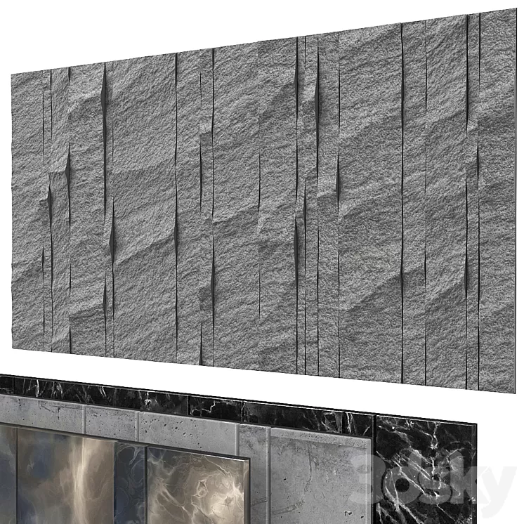 Decorative wall 279. 3D Model Decorative wall 279. 3D Model