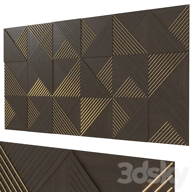 Decorative wall 291. 3D Model Decorative wall 291. 3D Model