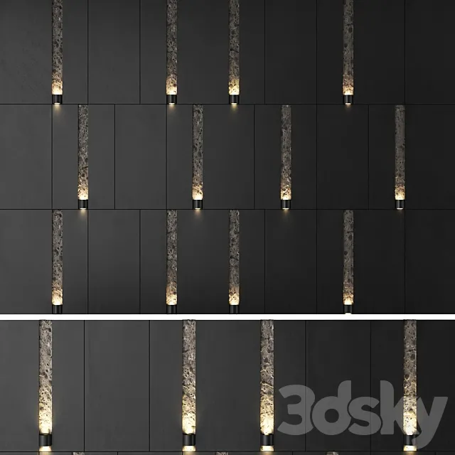 Decorative wall 3D Model Decorative wall 3D Model