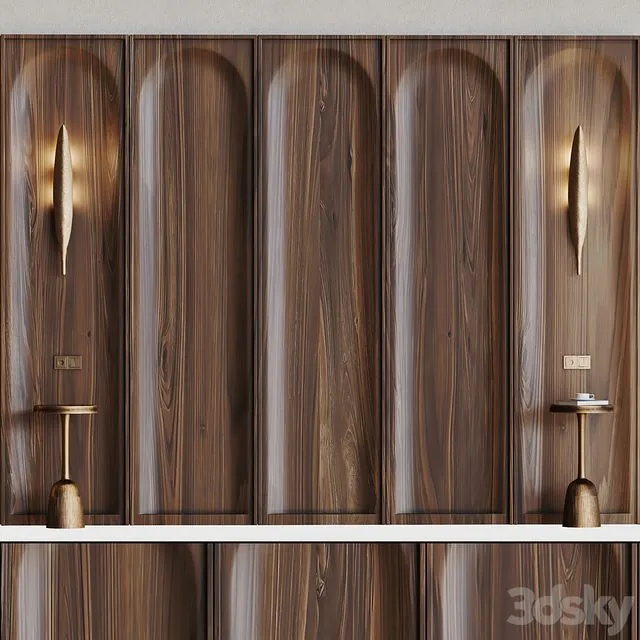 Decorative wall 3d panel 3D Model