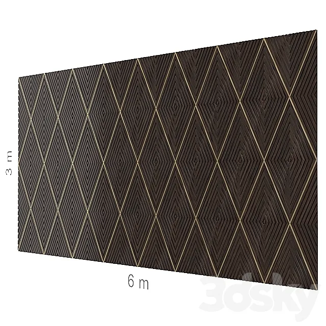 Decorative wall 52. 3DModel Decorative wall 52. 3DModel