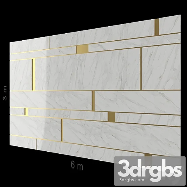 Decorative wall 54. 3D Model Download Decorative wall 54. 3D Model Download