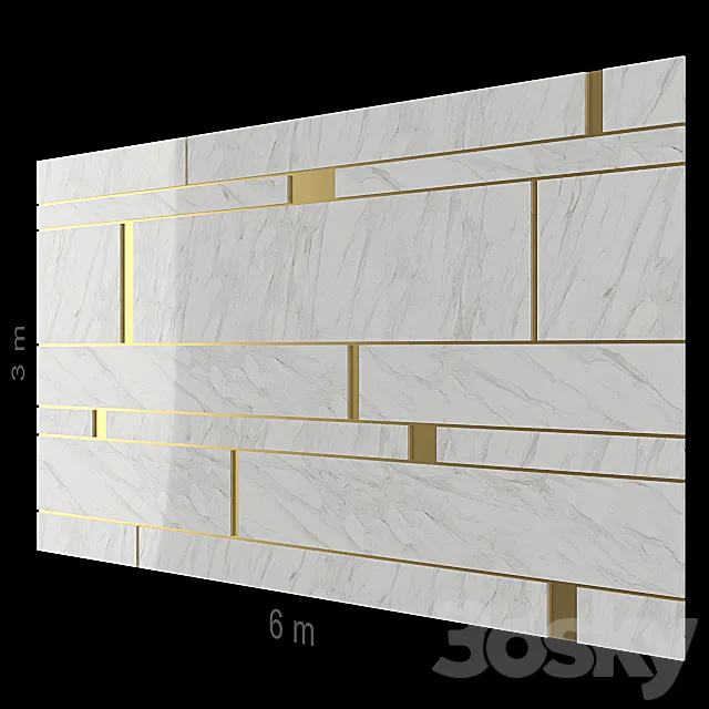 Decorative wall 54. 3DModel Decorative wall 54. 3DModel
