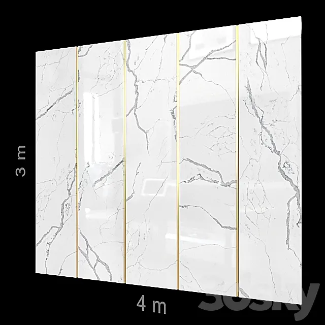 Decorative wall 70. 3DModel Decorative wall 70. 3DModel