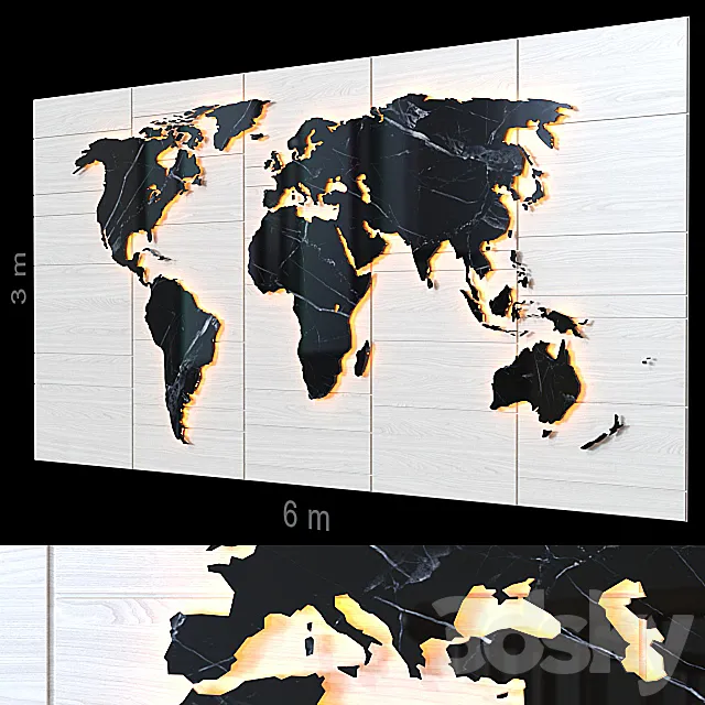 Decorative wall 89. 3DModel Decorative wall 89. 3DModel