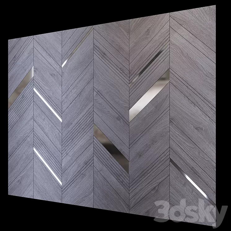 Decorative wall _ PN54 3D Model Decorative wall _ PN54 3D Model