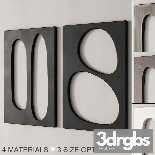 Decorative Wall Art 1 3D Model Download