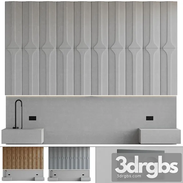 Decorative Wall Panel 006 3D Model Download