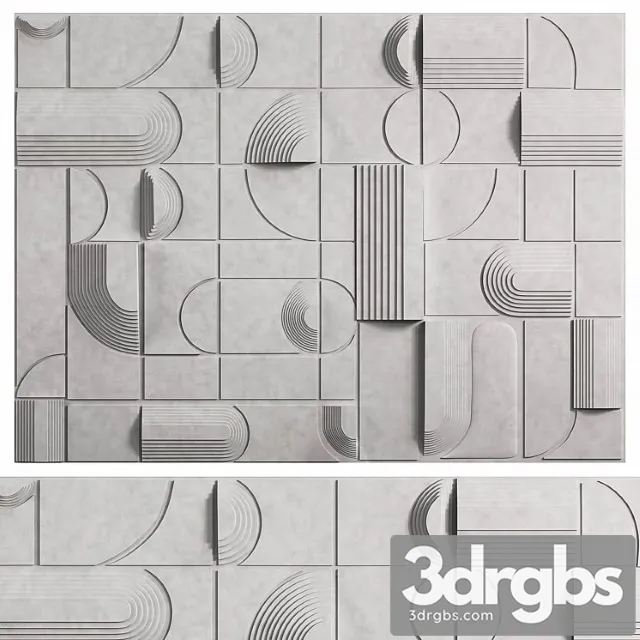 Decorative Wall Panel 1 3D Model Download Decorative Wall Panel 1 3D Model Download