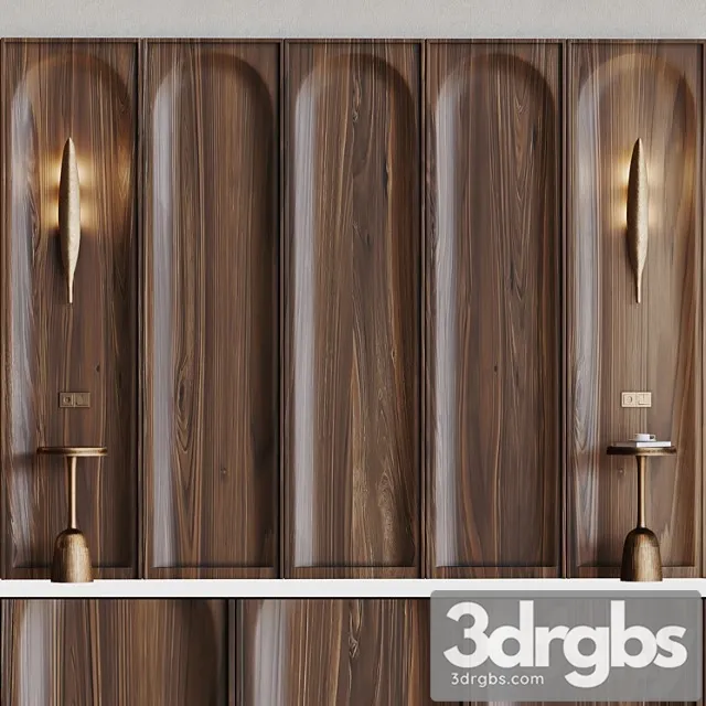 Decorative Wall Panel 1 3D Model Download