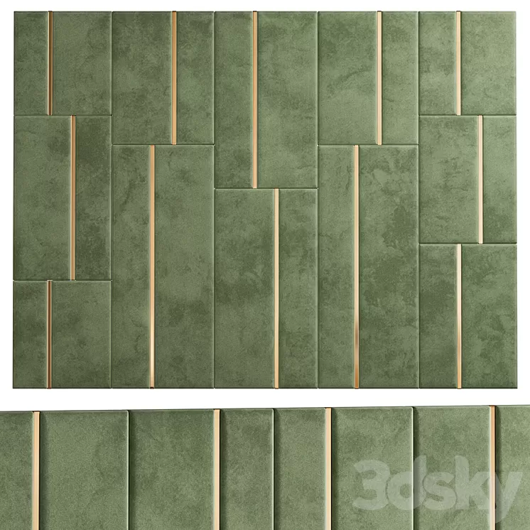 Decorative wall panel №12 3D Model Free Download