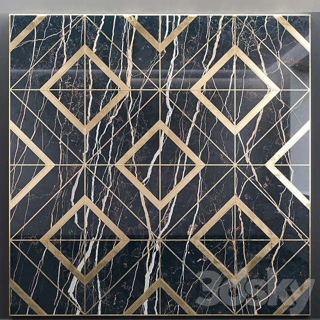 Decorative wall panel 14 3D Model Decorative wall panel 14 3D Model