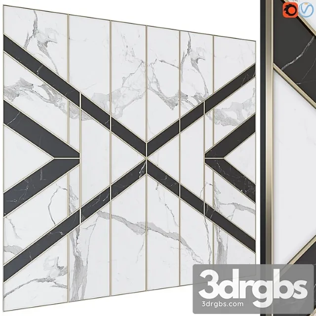 Decorative Wall Panel 24 3D Model Download