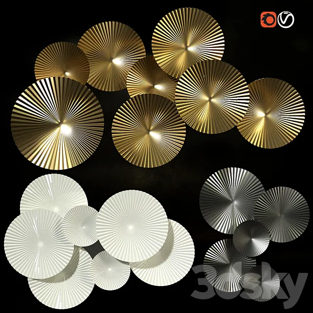 Decorative wall panel 3D Model Decorative wall panel 3D Model