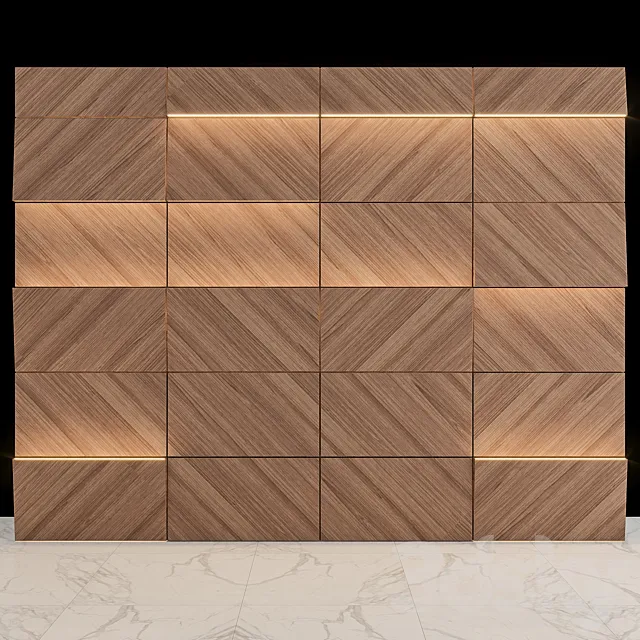 Decorative Wall Panel 3D Model