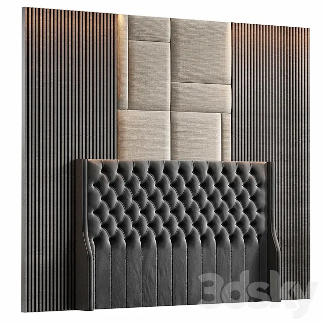 Decorative wall panel 3D Model Decorative wall panel 3D Model