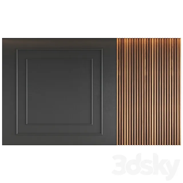 Decorative wall panel 3DModel Decorative wall panel 3DModel