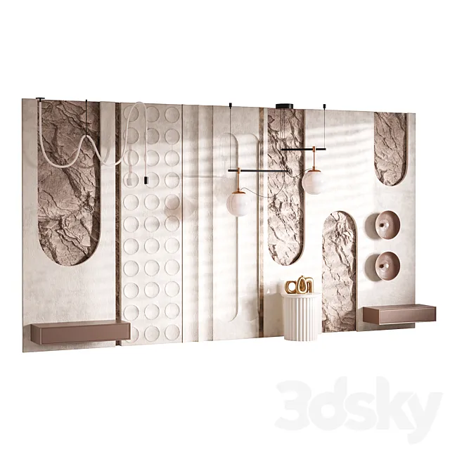 Decorative Wall panel 61 3D Model