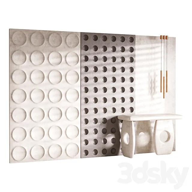 Decorative Wall panel 62 3D Model