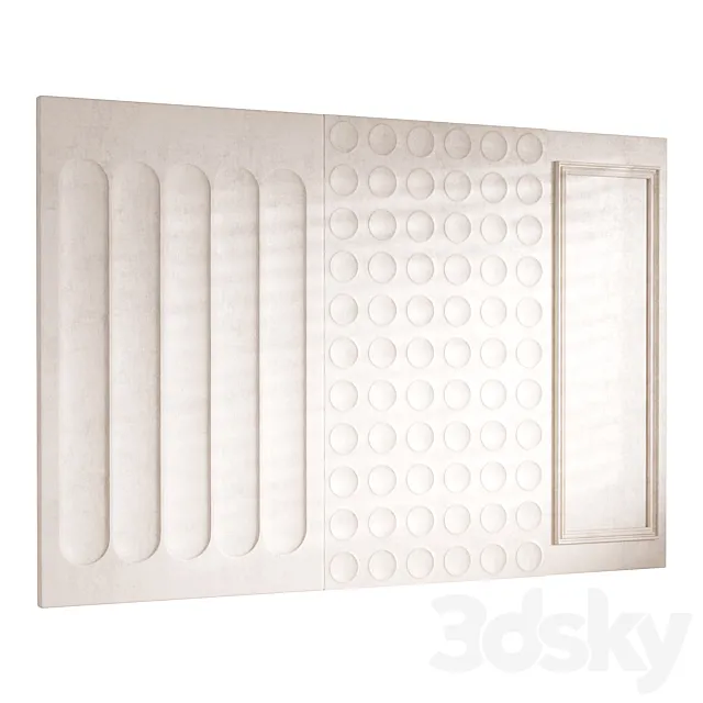 Decorative Wall panel 71 3D Model