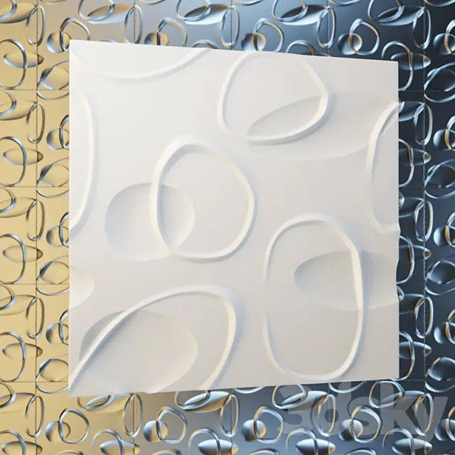 Decorative wall panel Artpole Affiliated 3D Model Decorative wall panel Artpole Affiliated 3D Model