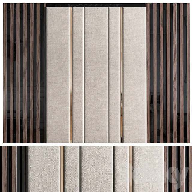 Decorative wall panel №7 3D Model Decorative wall panel №7 3D Model