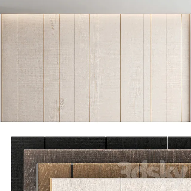 Decorative wall panel_set 29 3D Model Decorative wall panel_set 29 3D Model