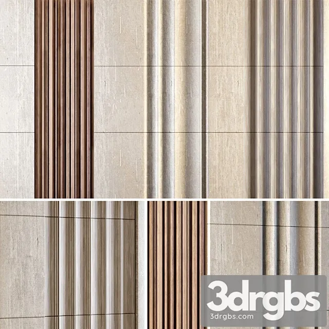 Decorative Wall02 3D Model Download