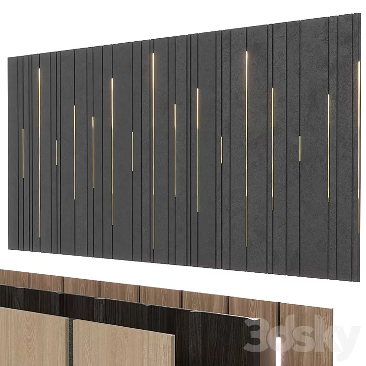 Decorative walls 289. 3D Model Decorative walls 289. 3D Model