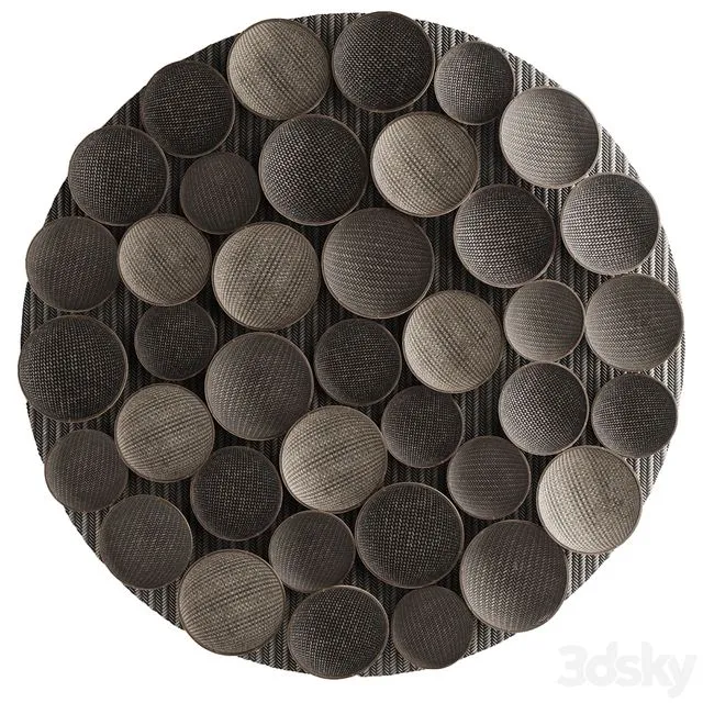 Decorative wicker ceiling 3D Model Decorative wicker ceiling 3D Model