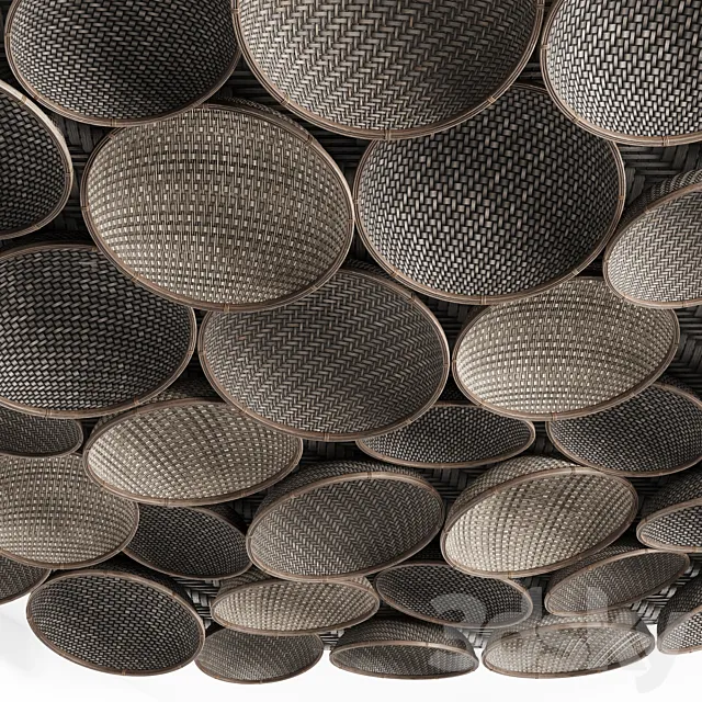 Decorative wicker ceiling Free Download