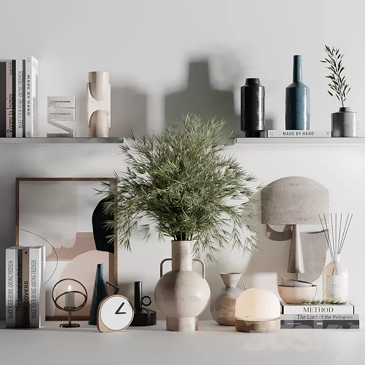 Decorative_set12 3D Model Free Download