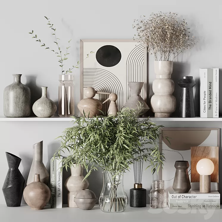 decorative_set18 3D Model Free Download