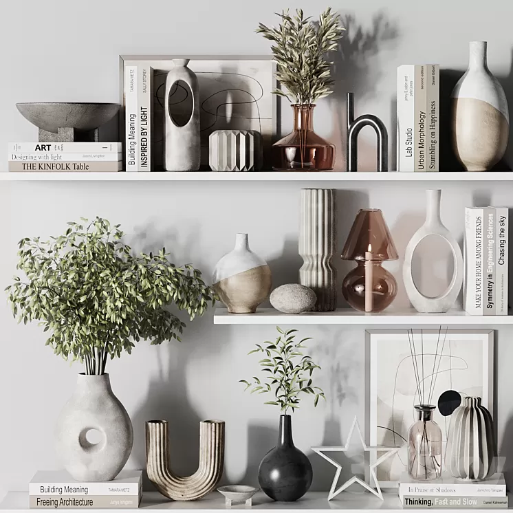 decorative_set20 3D Model Free Download