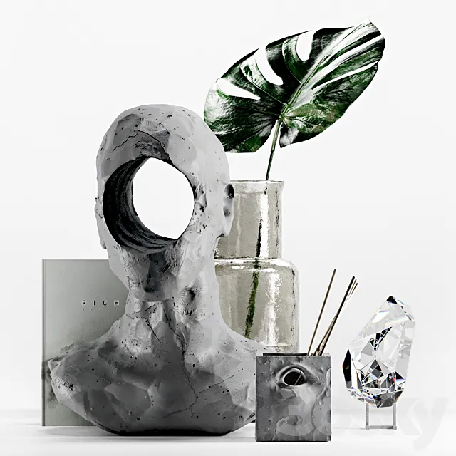 Decorative_Set_004 3DModel