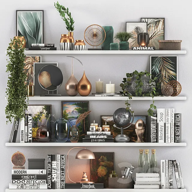 decorative_set_01 3DModel