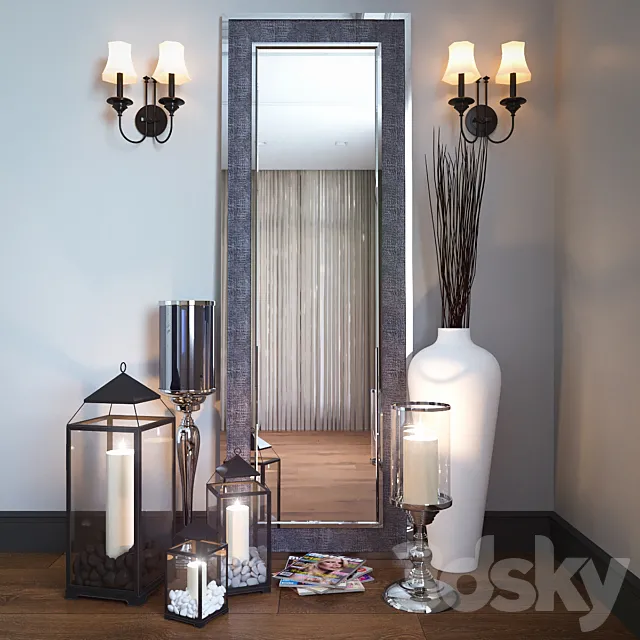 Decorative_set_06 3D Model