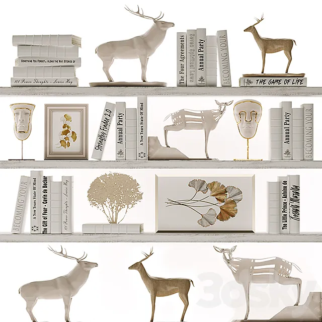 Decorative_set_10 3D Model