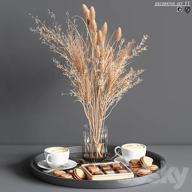 decorative_set_11 3D Model