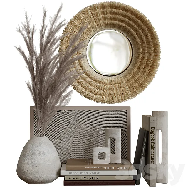 Decorative_set_4 3DModel